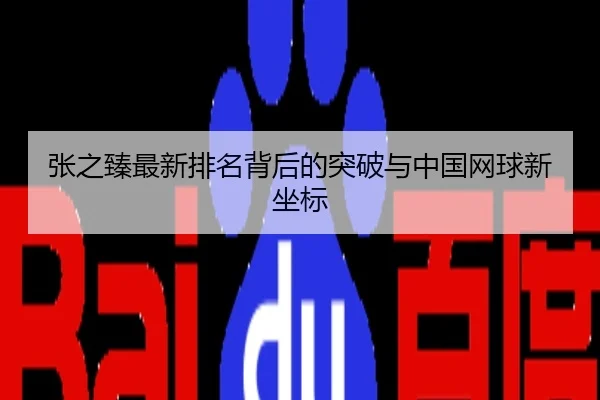 张之臻最新排名背后的突破与中国网球新坐标