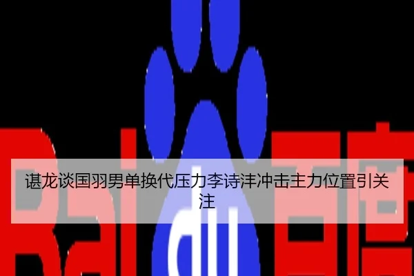 谌龙谈国羽男单换代压力李诗沣冲击主力位置引关注